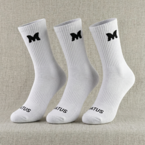 Kit 3 Meias Maratus algodão masculina confortável
